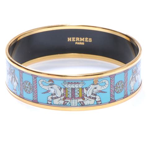 hermes elephant bangle|Hermes leather bracelets.